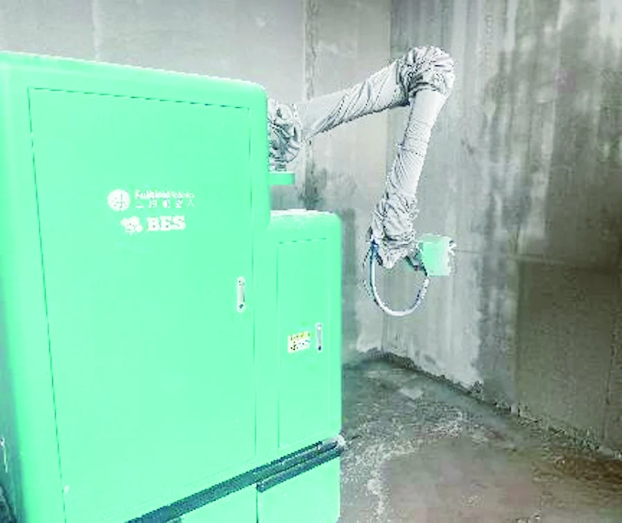 P600 Max coating robot at the HDB Bishan Ridges project in Singapore